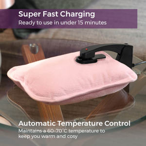 Carmen Pink Rechargeable Hot Water Bottle